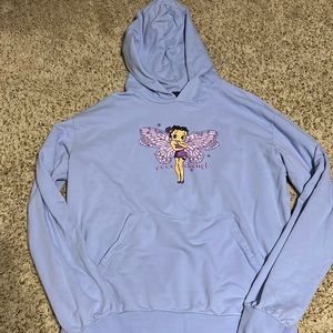 mega yacht coco chanel betty boop sweatshirt hoodie